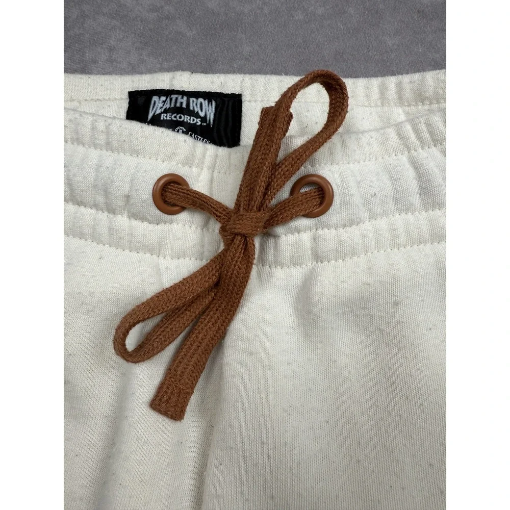 Crooks & Castles Death Row Records Pants Mens Large White Graphic Joggers 2022 - Picture 15 of 16